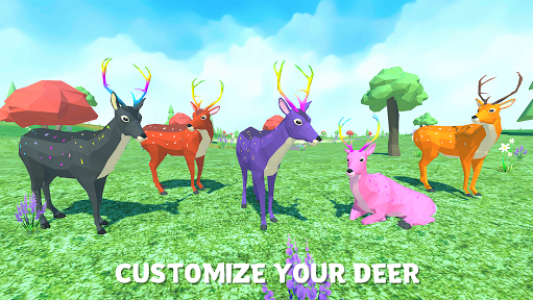 اسکرین شات بازی Deer Simulator: Animal Family 3D 1