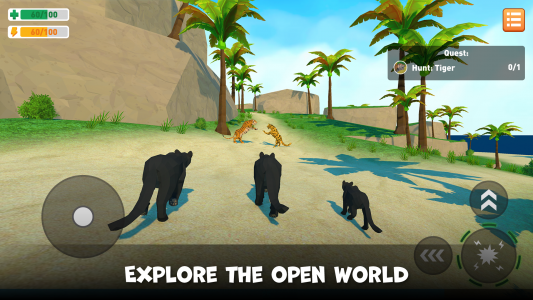 اسکرین شات بازی Panther Family Simulator 1