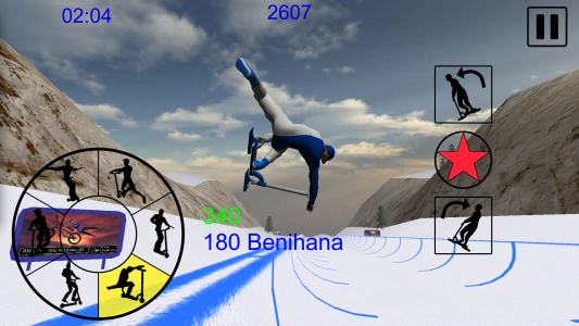 اسکرین شات بازی Snowscooter Freestyle Mountain 3