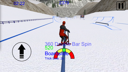 اسکرین شات بازی Snowscooter Freestyle Mountain 2