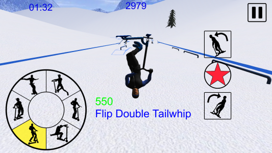 اسکرین شات بازی Snowscooter Freestyle Mountain 1