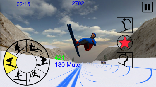 اسکرین شات بازی Ski Freestyle Mountain 3