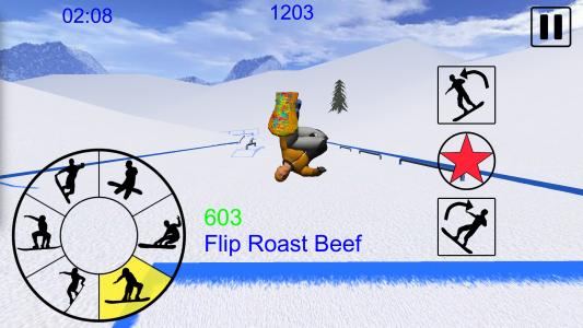 اسکرین شات بازی Snowboard Freestyle Mountain 1