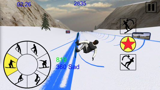 اسکرین شات بازی Snowboard Freestyle Mountain 3