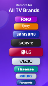 اسکرین شات 2 برنامه Universal Remote Control TV