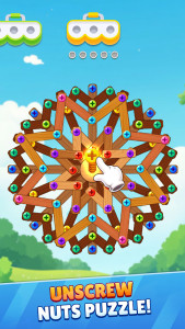 اسکرین شات 1 بازی Unscrew Jam: Pin Nuts Puzzle