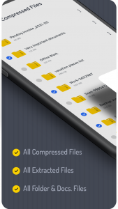 اسکرین شات برنامه Zip File Reader : Zip, Unzip 5