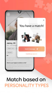 اسکرین شات 1 برنامه Ur My Type - Dating. Friends.