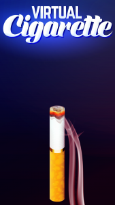 اسکرین شات برنامه Smoking virtual cigarette pran 4