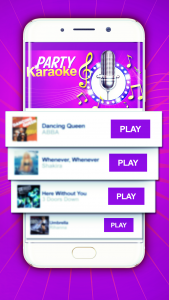 اسکرین شات 4 برنامه Karaoke with English songs