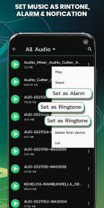اسکرین شات برنامه Ringdroid- MP3 Cutter Ringtone 7