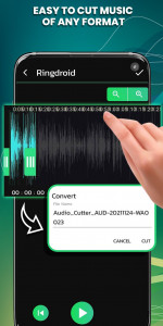اسکرین شات برنامه Ringdroid- MP3 Cutter Ringtone 3