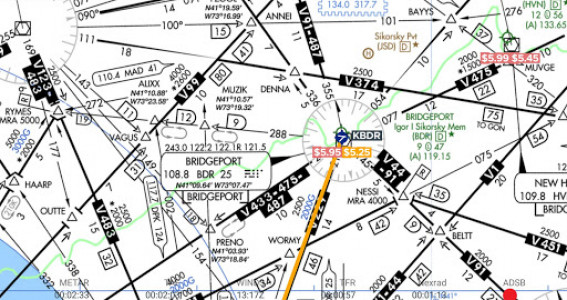 اسکرین شات برنامه AvNav: Aviation Maps, w/Wx, Traffic and Terrain 3