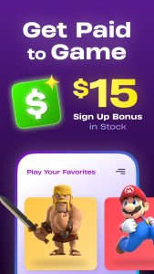 اسکرین شات 2 برنامه Make Money: Play & Earn Cash