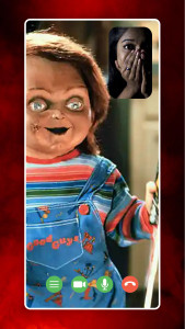 اسکرین شات برنامه Chucky Call momo - Fake video call with scary doll 8