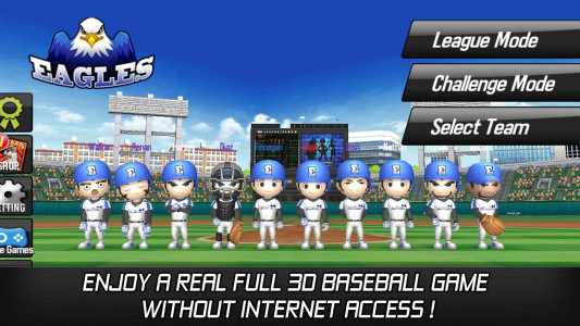 اسکرین شات 1 بازی Baseball Star