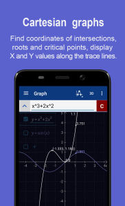 اسکرین شات 5 برنامه Graphing Calculator + Math