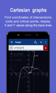 اسکرین شات برنامه Graphing Calculator + Math 5