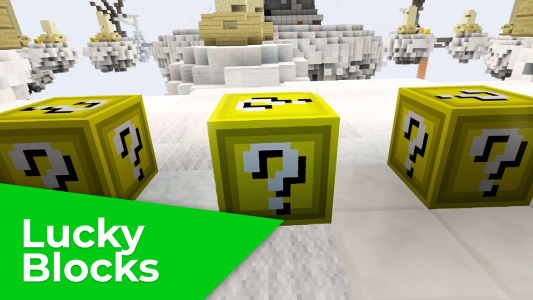 اسکرین شات برنامه Lucky block for minecraft 1