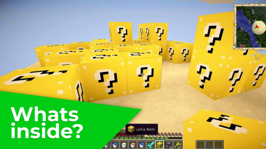 اسکرین شات برنامه Lucky block for minecraft 2