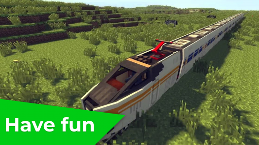 اسکرین شات 2 برنامه Trains for Minecraft