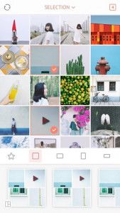 اسکرین شات برنامه April - Camera360 cute Layout and Template 1