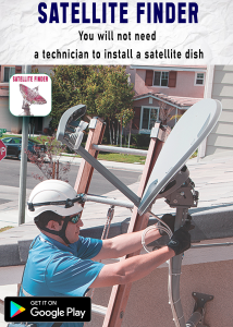 اسکرین شات برنامه Satellite Finder 5