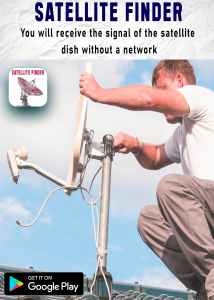 اسکرین شات برنامه Satellite Finder 4