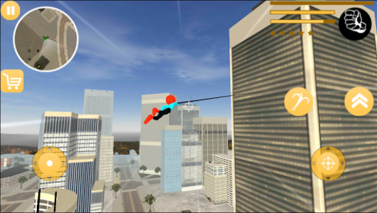 اسکرین شات بازی US Spider Police Stickman Rope Hero Strange Vegas 7