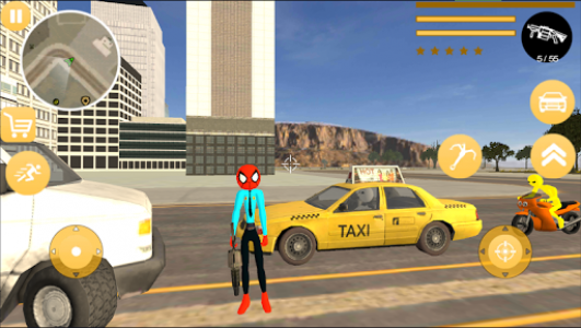 اسکرین شات بازی US Spider Police Stickman Rope Hero Strange Vegas 4