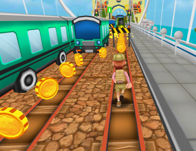 اسکرین شات بازی Train Rush 2 1