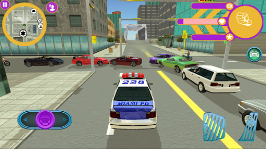 اسکرین شات برنامه US Police Crime Rope Hero Real Gangster Simulator 6