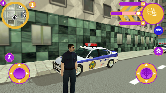 اسکرین شات برنامه US Police Crime Rope Hero Real Gangster Simulator 5