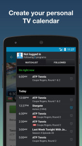 اسکرین شات 2 برنامه tvgenius.com - US TV Guide