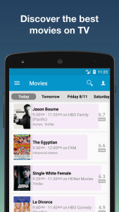 اسکرین شات 3 برنامه tvgenius.com - US TV Guide