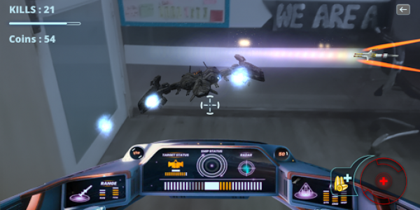 اسکرین شات بازی Spacecraft - AR Shooting Game 5