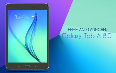 اسکرین شات برنامه Theme for Galaxy Tab A 8.0 1