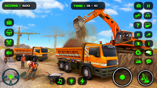 اسکرین شات بازی City Construction: Sand Games 1