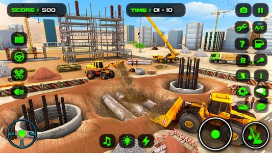 اسکرین شات بازی City Construction: Sand Games 3