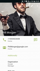 اسکرین شات برنامه Phone + Contacts & Calls 5