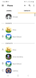 اسکرین شات 6 برنامه Phone +