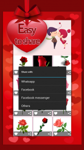اسکرین شات برنامه Love Stickers - Valentine 8