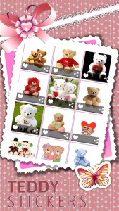 اسکرین شات برنامه Love Stickers - Valentine 6