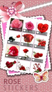 اسکرین شات برنامه Love Stickers - Valentine 5