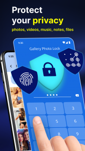 اسکرین شات برنامه Photo Lock App - Hide Pictures 7