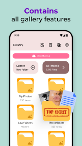 اسکرین شات 5 برنامه Photo Lock App - Hide Pictures