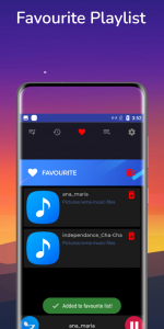 اسکرین شات برنامه WMA Music Player - Play WMA 5