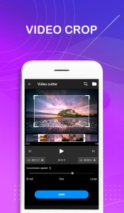 اسکرین شات 2 برنامه Video Crop & Trim (Video Cut)
