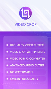 اسکرین شات برنامه Video Crop & Trim (Video Cut) 1