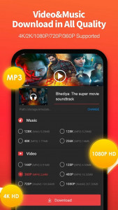 اسکرین شات برنامه VidMax Video downloader App 1